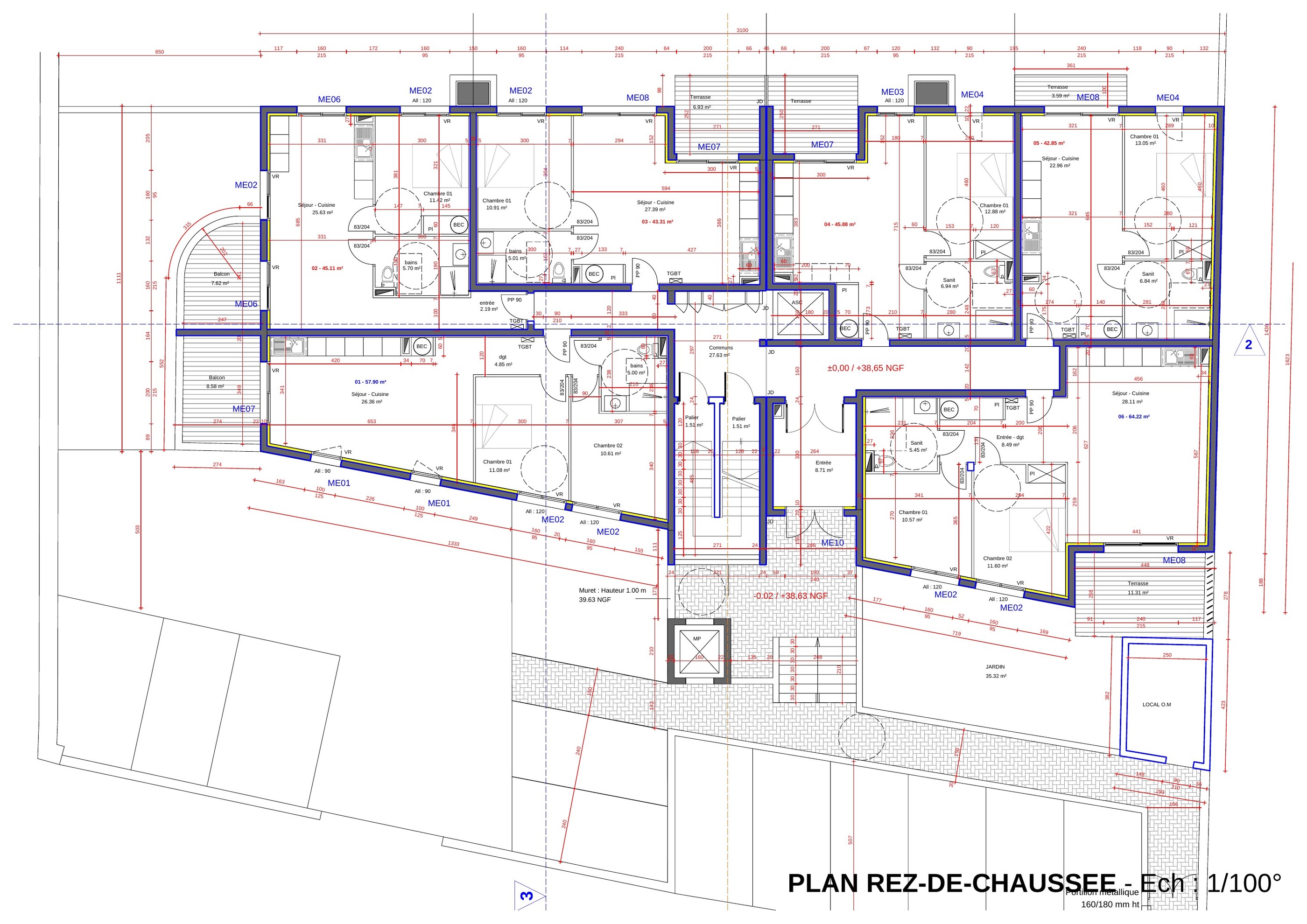 Plan du rez-de-chaussée